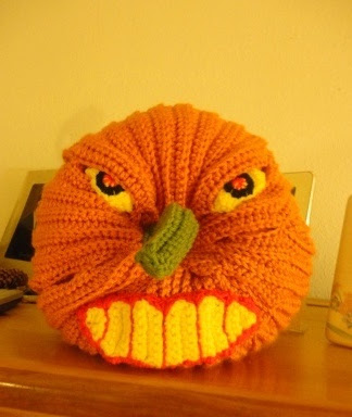 Káº¿t quáº£ hÃ¬nh áº£nh cho 21 - Scary Halloween Pumpkin crochet
